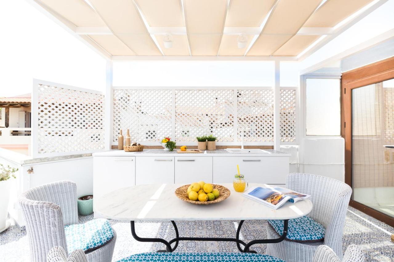 Stema Luxury Escape, Rooftop Jacuzzi & Panoramic Views Atsipopoulo Exterior foto
