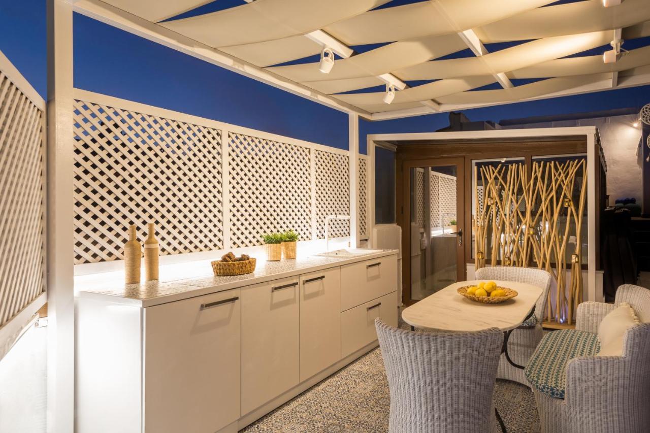 Stema Luxury Escape, Rooftop Jacuzzi & Panoramic Views Atsipopoulo Exterior foto